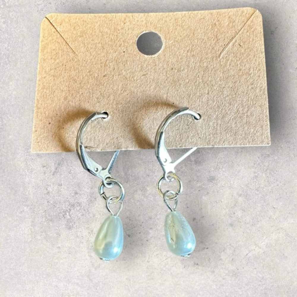 Elegant Silver Drop Earrings